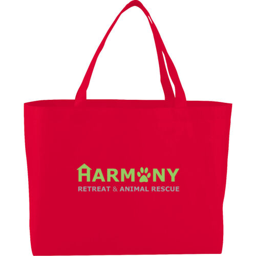 Tote - Big Boy Non-Woven Shopper Tote Thumbnail