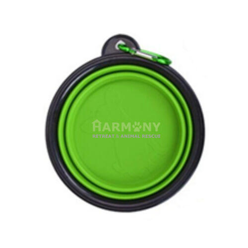 Pets - Collapsible Silicone Pet Bowl With Carabiner Thumbnail