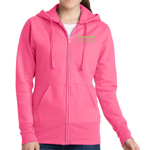 LC - Women's Core Fleece Full Zip Hooded Sweatshirt Thumbnail